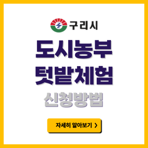 구리시 도시농부 텃밭